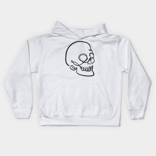 Skull Art Kids Hoodie